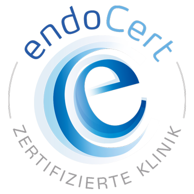 Logo endoCert - Gelenkzentrum Krumbach ist zertifizierte Klinik